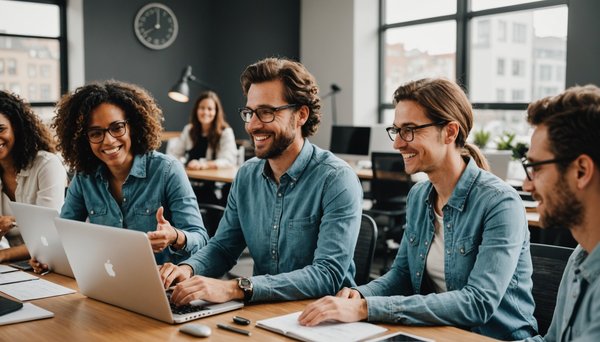 Approches créatives pour amplifier l"engagement des collaborateurs dans un environnement de travail hybride
